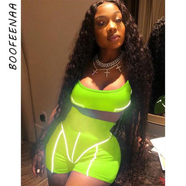 reflective striped two piece short set tracksuit women summer neon 2piece club outfits festival clothing c87-ac98 women's tracksuits, Gray
reflective striped two piece short set tracksuit women summer neon 2piece club outfits festival clothing c87-ac98 women's tracksuits, Gray