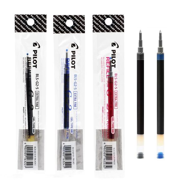 japan gel pen refill pilot bls-g2-5 for g-2 0.5mm signature refills, Black;red
japan gel pen refill pilot bls-g2-5 for g-2 0.5mm signature refills, Black;red