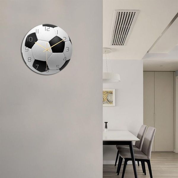 wall clocks round ball clock acrylic glass mute quartz home decor watch restaurant bedroom living room decoration football
wall clocks round ball clock acrylic glass mute quartz home decor watch restaurant bedroom living room decoration football