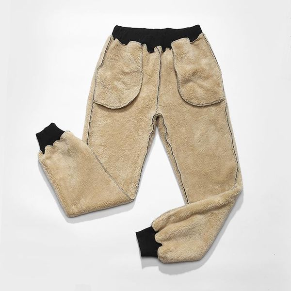 men's pants 2021 wool men thick fleece joggers winter warm pant heavyweight trousers sweatpants velvet cashmere, Black
men's pants 2021 wool men thick fleece joggers winter warm pant heavyweight trousers sweatpants velvet cashmere, Black