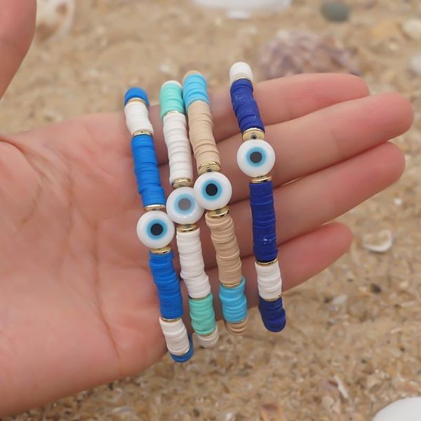 beaded, strands retro geometric armband candy color 6mm soft ceramic glass eye bead bracelet bohemia charm bracelets for women 2021 jewelry, Black
beaded, strands retro geometric armband candy color 6mm soft ceramic glass eye bead bracelet bohemia charm bracelets for women 2021 jewelry, Black