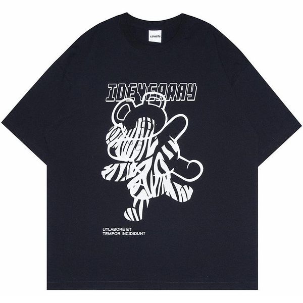 men's t-shirts spring summer men short sleeve tshirts hip hop bear letter print t-shirt streetwear harajuku casual cotton loose tees b, White;black
men's t-shirts spring summer men short sleeve tshirts hip hop bear letter print t-shirt streetwear harajuku casual cotton loose tees b, White;black