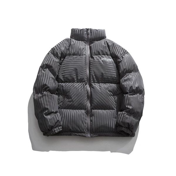 men's down & parkas jacket thick cotton clothes loose long-sleeved stand-up collar zipper windbreaker liner, Black
men's down & parkas jacket thick cotton clothes loose long-sleeved stand-up collar zipper windbreaker liner, Black