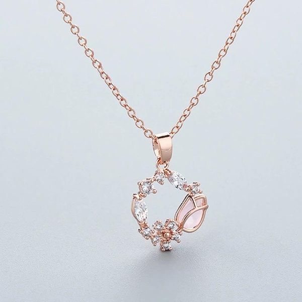 pendant necklaces sweet flowers necklace for women zircon crystal wreath butterfly chokers girls clavicle chain party gift wedding jewelry, Silver
pendant necklaces sweet flowers necklace for women zircon crystal wreath butterfly chokers girls clavicle chain party gift wedding jewelry, Silver