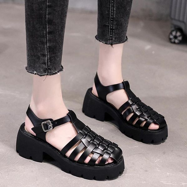 sandals black woven gladiator women summer casual hollow out square heels woman ankle strap platform shoes ladies
sandals black woven gladiator women summer casual hollow out square heels woman ankle strap platform shoes ladies
