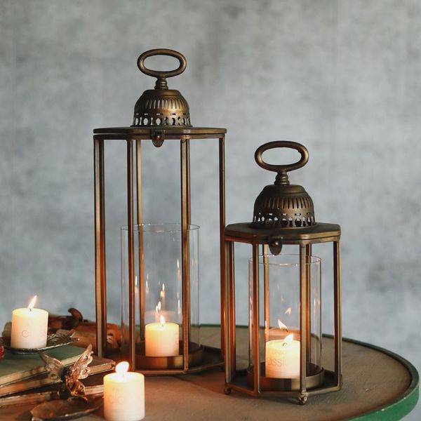 candle holders retro nostalgic metal wind lamp wrought iron glass holder cafe restaurant decoration ornaments living room
candle holders retro nostalgic metal wind lamp wrought iron glass holder cafe restaurant decoration ornaments living room