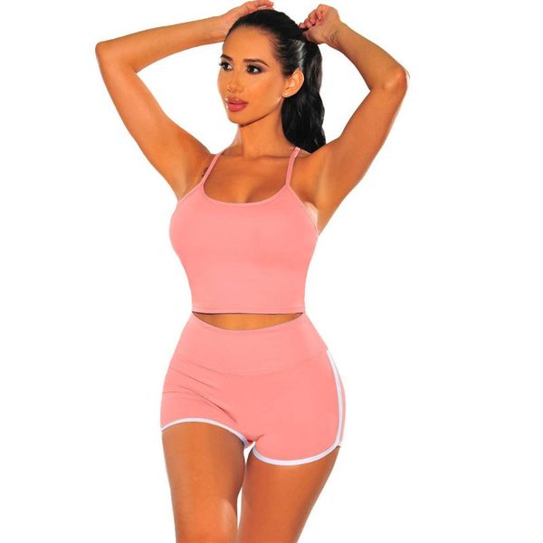 women's tracksuits women solid color two piece set strap trousers suit shorts sports casual, Gray
women's tracksuits women solid color two piece set strap trousers suit shorts sports casual, Gray