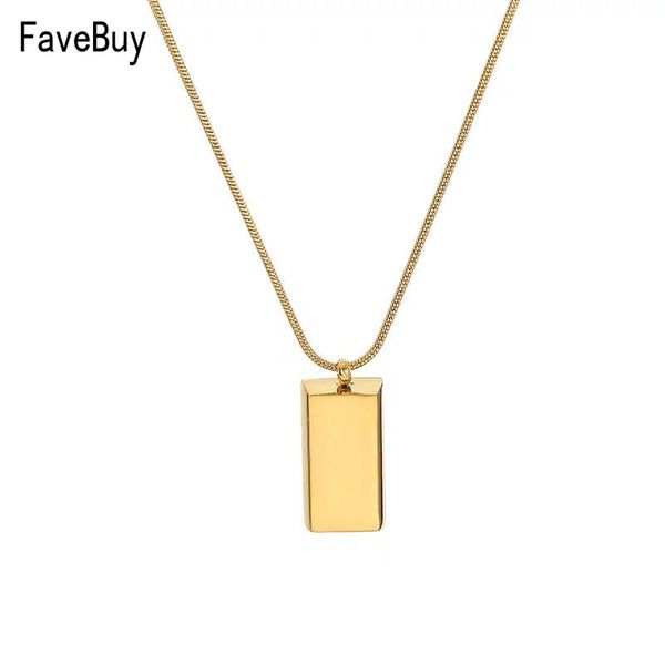 pendant necklaces stainless steel gold bullion bar necklace fake golden cube brick for women men geometric hip hop jewelry lucky gift, Silver
pendant necklaces stainless steel gold bullion bar necklace fake golden cube brick for women men geometric hip hop jewelry lucky gift, Silver