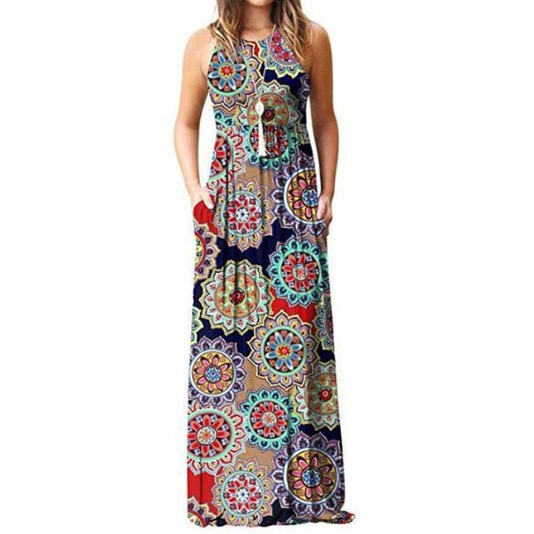 casual dresses 2021 boho style sleeveless maxi floral dress women plus size bohemian long summer ladies pocket beach sundress, Black;gray
casual dresses 2021 boho style sleeveless maxi floral dress women plus size bohemian long summer ladies pocket beach sundress, Black;gray