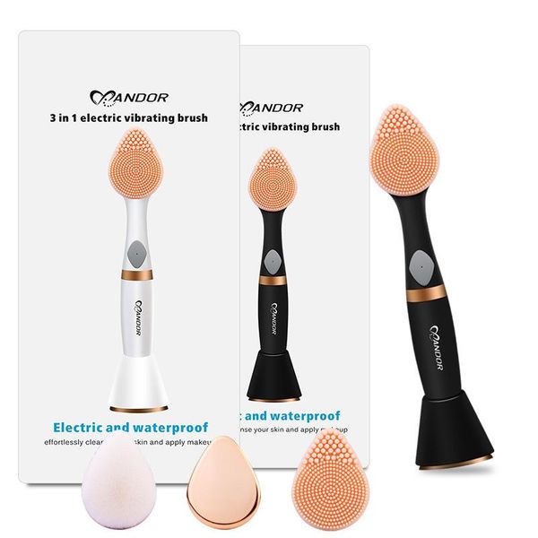 makeup brushes 3 in 1 multi-purpose facial cleansing brush portable electric personalized essence importer
makeup brushes 3 in 1 multi-purpose facial cleansing brush portable electric personalized essence importer