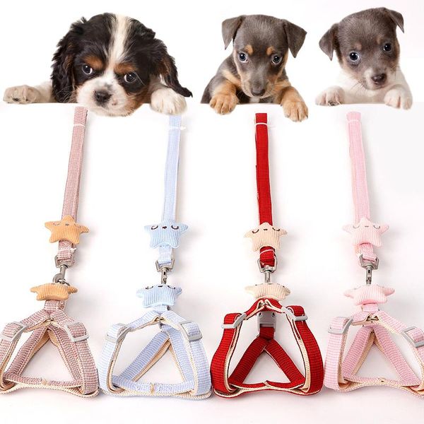 pet dogs harness adjustable dog leash vest classic running strap nylon belts for small and medium accessaries collars & leashes
pet dogs harness adjustable dog leash vest classic running strap nylon belts for small and medium accessaries collars & leashes