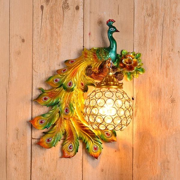 nordic retro peacock wall lamps creative living room decor tv hallway art lamp decorative lights led sconce light
nordic retro peacock wall lamps creative living room decor tv hallway art lamp decorative lights led sconce light