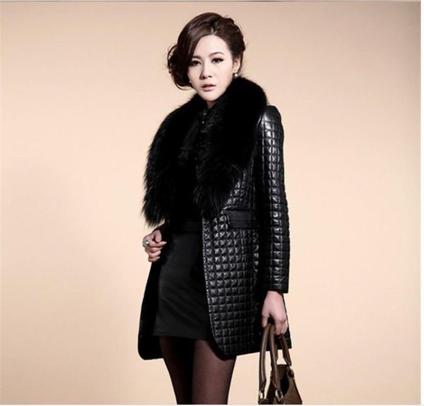 women's leather & faux 2021 winter coat women jacket clothing warm fur collar fashion ladies black jacket110
women's leather & faux 2021 winter coat women jacket clothing warm fur collar fashion ladies black jacket110