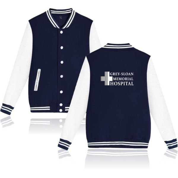 men's jackets grey's anatomy fashion men women baseball jacket pocket button long sleeve casual hoodies sweatshirts coat, Black;brown
men's jackets grey's anatomy fashion men women baseball jacket pocket button long sleeve casual hoodies sweatshirts coat, Black;brown