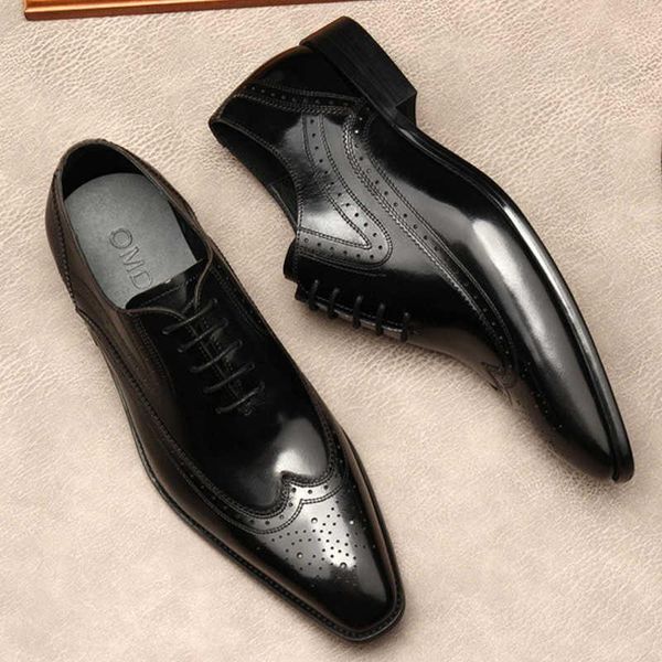 dress shoes pointed toe men italian genuine leather brogue fashion lace up wedding business formal black party oxford shoe
dress shoes pointed toe men italian genuine leather brogue fashion lace up wedding business formal black party oxford shoe