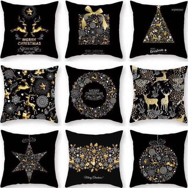 christmas decorations gold black elk deer merry pillow case cushion cover for home 2021 ornaments navidad1 
christmas decorations gold black elk deer merry pillow case cushion cover for home 2021 ornaments navidad1