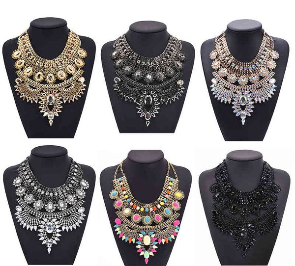 indian statement big choker women vintage maxi large collar african jewelry boho ethnic crystal necklace femme, Silver
indian statement big choker women vintage maxi large collar african jewelry boho ethnic crystal necklace femme, Silver