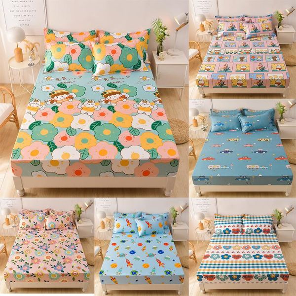 sheets & sets elastic floral bed sheet stretch all-inclusive mattress covers four corners with band protector for double queen
sheets & sets elastic floral bed sheet stretch all-inclusive mattress covers four corners with band protector for double queen