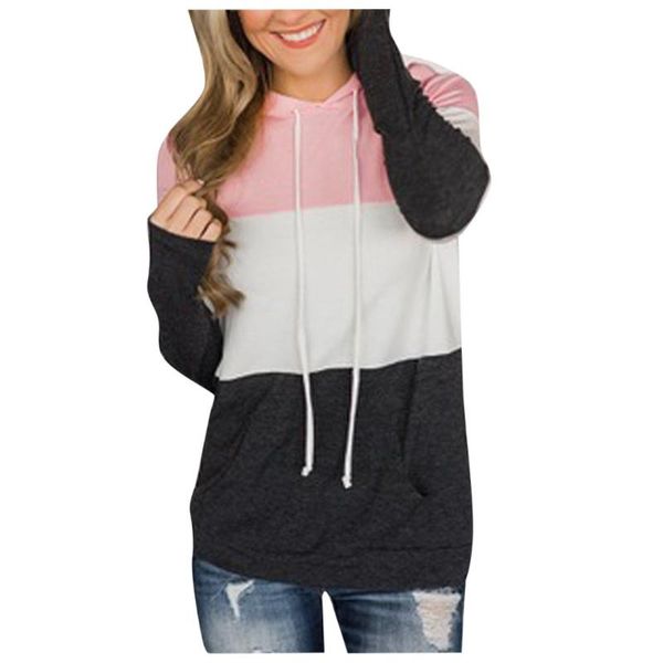 women's hoodies & sweatshirts women blouses long sleeve stylish loose lace-up hoodie patchwork pocket fashion soft 2021, Black
women's hoodies & sweatshirts women blouses long sleeve stylish loose lace-up hoodie patchwork pocket fashion soft 2021, Black
