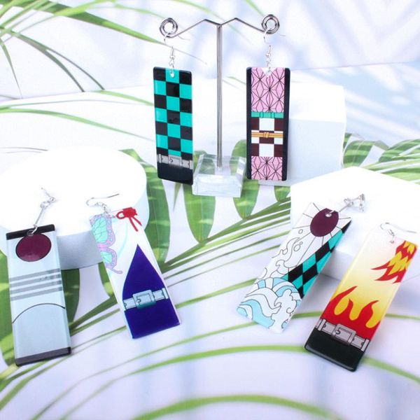 dangle & chandelier demon slayer drop stud earring women anime pendant earrings geometric ladies fashion jewelry lady party trendy alloy kol, Silver
dangle & chandelier demon slayer drop stud earring women anime pendant earrings geometric ladies fashion jewelry lady party trendy alloy kol, Silver