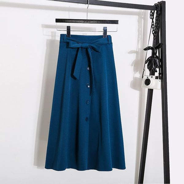 skirts female lace up bow elastic high waist 2021 summer solid button midi skirt elegant womens casual party black
skirts female lace up bow elastic high waist 2021 summer solid button midi skirt elegant womens casual party black