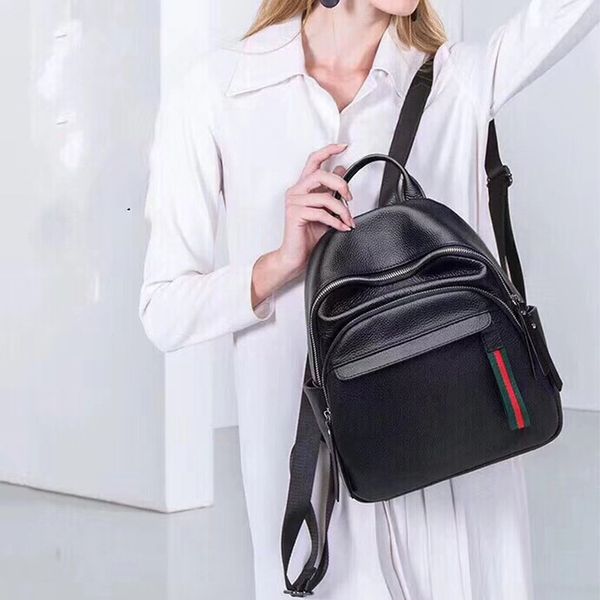 high grade leather contrast color simple student multifunctional versatile leather backpack
high grade leather contrast color simple student multifunctional versatile leather backpack