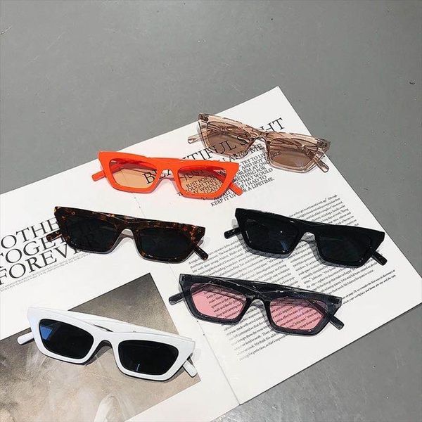 women sunglasses vintage cats eye small box square glasses black pink lenses american style vogue designer men driving, White;black
women sunglasses vintage cats eye small box square glasses black pink lenses american style vogue designer men driving, White;black