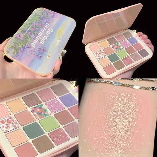 eye shadow shimmer matte palette pearlescent glitter metallic pigmented pallete maquiagem makeup cosmetic
eye shadow shimmer matte palette pearlescent glitter metallic pigmented pallete maquiagem makeup cosmetic