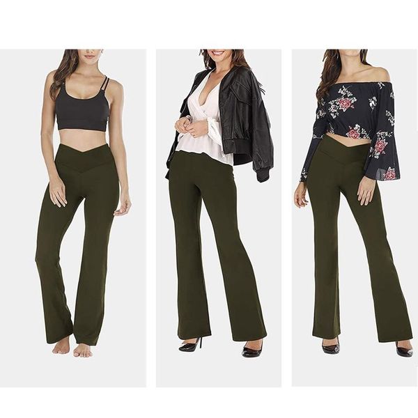 women's pants & capris women workout out leggings fitness sports yoga stretch tummy control running long bootleg flare, Black;white
women's pants & capris women workout out leggings fitness sports yoga stretch tummy control running long bootleg flare, Black;white