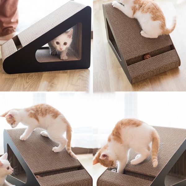 cat toys scratcher corrugated cardboard no confetti toy claw sharpener vertical large wear-resistant
cat toys scratcher corrugated cardboard no confetti toy claw sharpener vertical large wear-resistant
