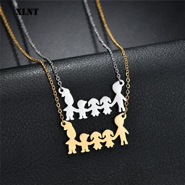 pendant necklaces xlnt simple family necklace stainless steel father mother girl boy love for women men, Silver
pendant necklaces xlnt simple family necklace stainless steel father mother girl boy love for women men, Silver
