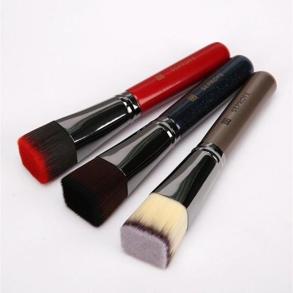 1pc professional foundation makeup brushes tilt flat head metal wood paint handle concealer brush make up tools drop 1
1pc professional foundation makeup brushes tilt flat head metal wood paint handle concealer brush make up tools drop 1