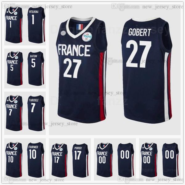 custom printed screen summer tokyo olympics france basketball jersey 27 gobert 10 evan fournier 5 batum 7 guerschon yabusele 1 ntilikina 17, Black;red
custom printed screen summer tokyo olympics france basketball jersey 27 gobert 10 evan fournier 5 batum 7 guerschon yabusele 1 ntilikina 17, Black;red