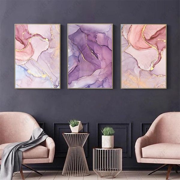paintings marble poster pink purple abstract wallpaper nordic style canvas painting picture prints for home living room decoration
paintings marble poster pink purple abstract wallpaper nordic style canvas painting picture prints for home living room decoration