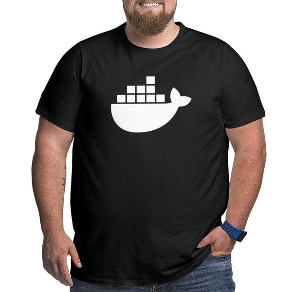 men's t-shirts docker logo programming t shirt plus size o-neck cotton custom short sleeve men, White;black
men's t-shirts docker logo programming t shirt plus size o-neck cotton custom short sleeve men, White;black