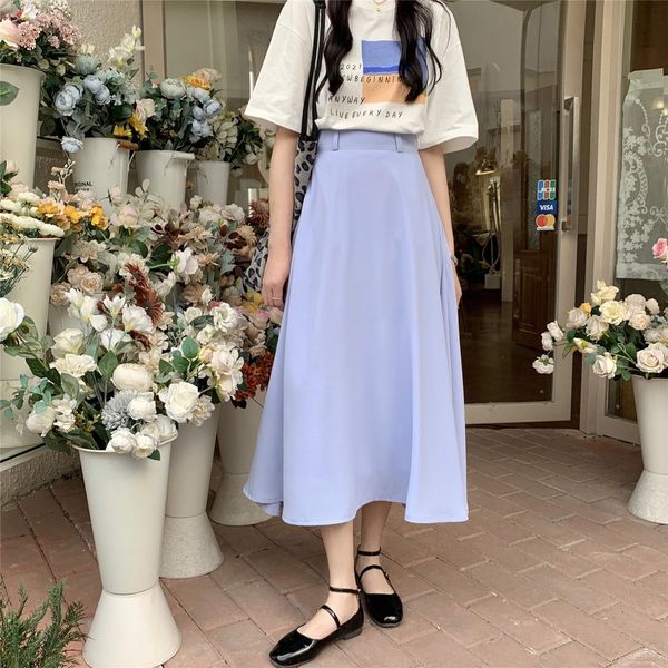 mozuled thin waist chiffon women's solid colored plied korean pretty summer spring skirts, Black
mozuled thin waist chiffon women's solid colored plied korean pretty summer spring skirts, Black