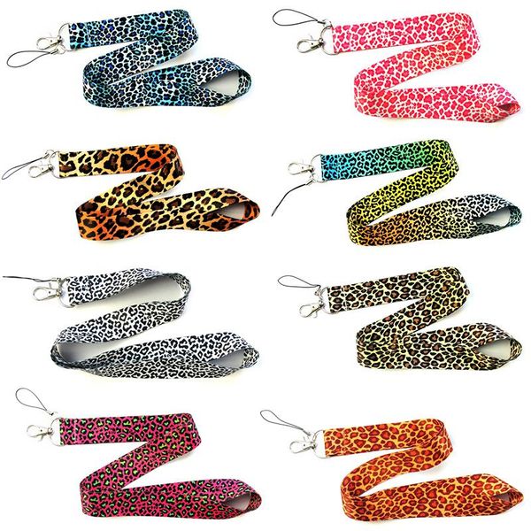 mobile phone straps fashion classic leopard lanyard id badge holders animal neck with keyring cell & charms 
mobile phone straps fashion classic leopard lanyard id badge holders animal neck with keyring cell & charms