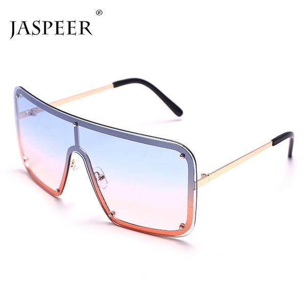 sunglasses jaspeer oversized rimless women punk one piece sun glasses men uv400 gradient shades brand designer goggles eyewear, White;black
sunglasses jaspeer oversized rimless women punk one piece sun glasses men uv400 gradient shades brand designer goggles eyewear, White;black