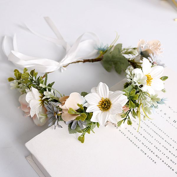 wreath children's forest girl rattan ornament green leaf white simulation wreath hairband bridal wedding party headdress, Slivery;golden
wreath children's forest girl rattan ornament green leaf white simulation wreath hairband bridal wedding party headdress, Slivery;golden