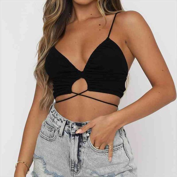solid camisole clubwear womens cami spaghetti strap v neck cross tie up crop hollow out halter ruched top, White
solid camisole clubwear womens cami spaghetti strap v neck cross tie up crop hollow out halter ruched top, White
