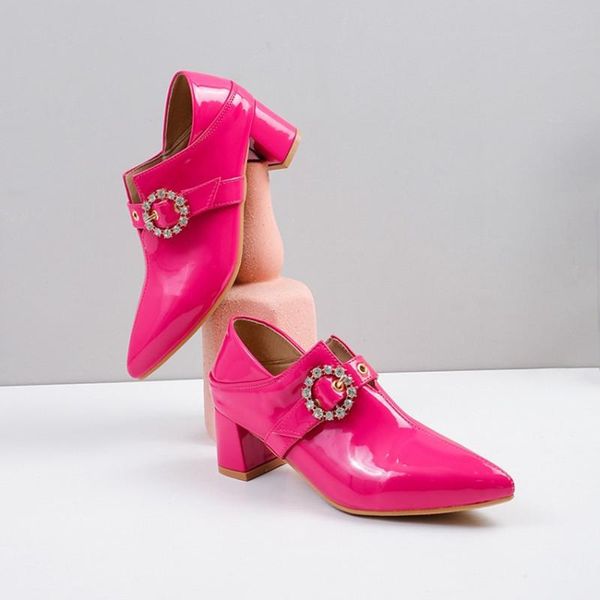 dress shoes ochanmeb oversized big plus size 50 women elegant rhinestone buckled strap block medium heels candy color pink pumps, Black
dress shoes ochanmeb oversized big plus size 50 women elegant rhinestone buckled strap block medium heels candy color pink pumps, Black