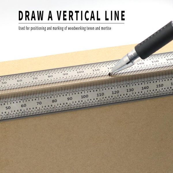 high-precision scale ruler t-type hole rules stainless woodworking scribing mark line gauge carpenter measuring tool professional hand sets
high-precision scale ruler t-type hole rules stainless woodworking scribing mark line gauge carpenter measuring tool professional hand sets