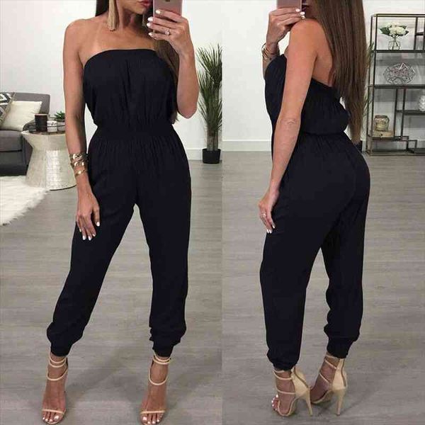 women casual off-shoulder wide leg jumpsuit fashion ladies summer sleeveless playsuit bodycon party trousers jumpsuit, Black;white
women casual off-shoulder wide leg jumpsuit fashion ladies summer sleeveless playsuit bodycon party trousers jumpsuit, Black;white
