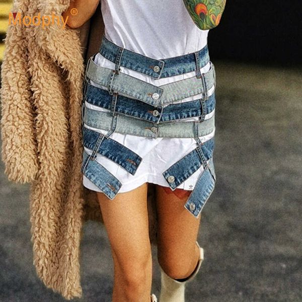 women patchwork contrast color high waist skirt asymmetrical large size mini fashion female clothing 210527, Black
women patchwork contrast color high waist skirt asymmetrical large size mini fashion female clothing 210527, Black