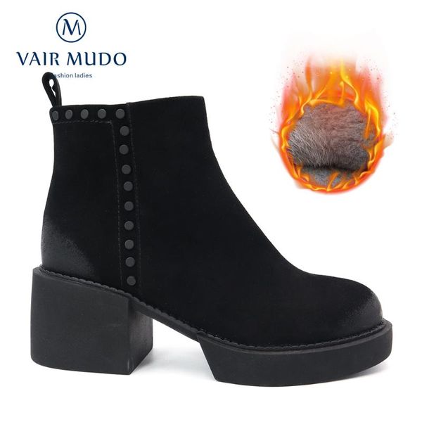 boots vair mudo high heels ankle shoes round toe genuine leather black kid suede quality fashion elegant wool dx43
boots vair mudo high heels ankle shoes round toe genuine leather black kid suede quality fashion elegant wool dx43