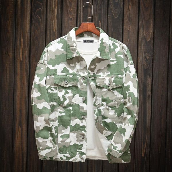 men's jackets camouflage jacket spring and autumn casual denim fashion outerwear brand clothing 2xl, Black;brown
men's jackets camouflage jacket spring and autumn casual denim fashion outerwear brand clothing 2xl, Black;brown