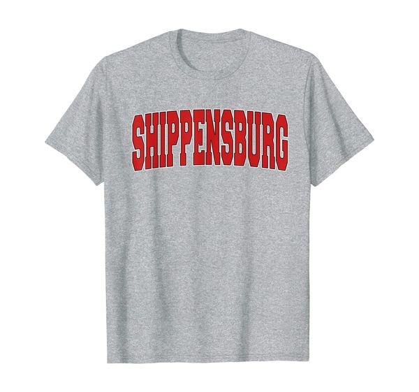 shippensburg pa pennsylvania varsity style usa vintage sport t-shirt, White;black
shippensburg pa pennsylvania varsity style usa vintage sport t-shirt, White;black
