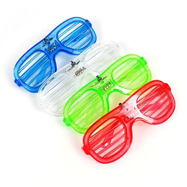 sunglasses 1 pairs led light up toys glow in the dark party supplies glasses shutter shades flashing wedding christmas, White;black
sunglasses 1 pairs led light up toys glow in the dark party supplies glasses shutter shades flashing wedding christmas, White;black