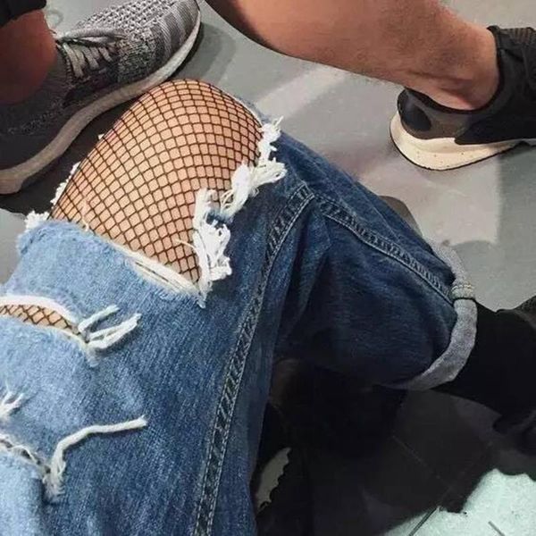 Socks & Hosiery Sexy Stockings Large Mesh Small Fishnet Pantyhose IIRX, Black;white 
Socks & Hosiery Sexy Stockings Large Mesh Small Fishnet Pantyhose IIRX, Black;white