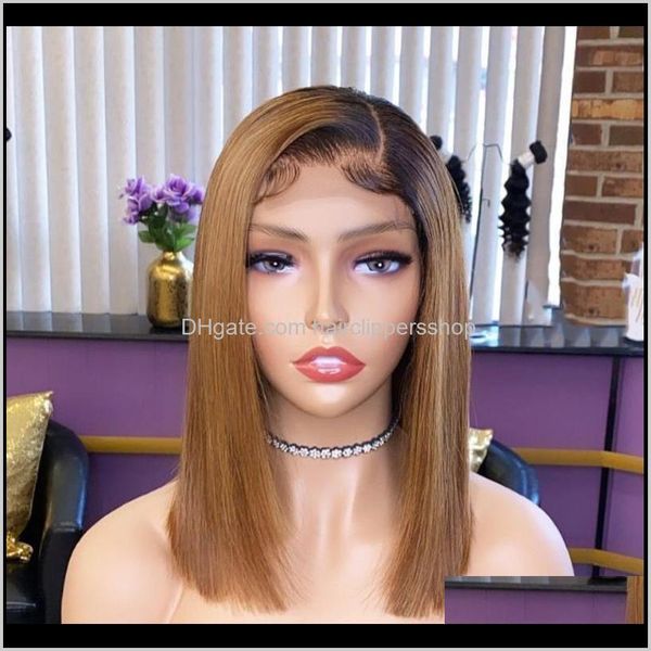4x4 150 honey blond color short bob ombre front human for women brazilian remy closure dumpa xm2cq, Black;brown
4x4 150 honey blond color short bob ombre front human for women brazilian remy closure dumpa xm2cq, Black;brown